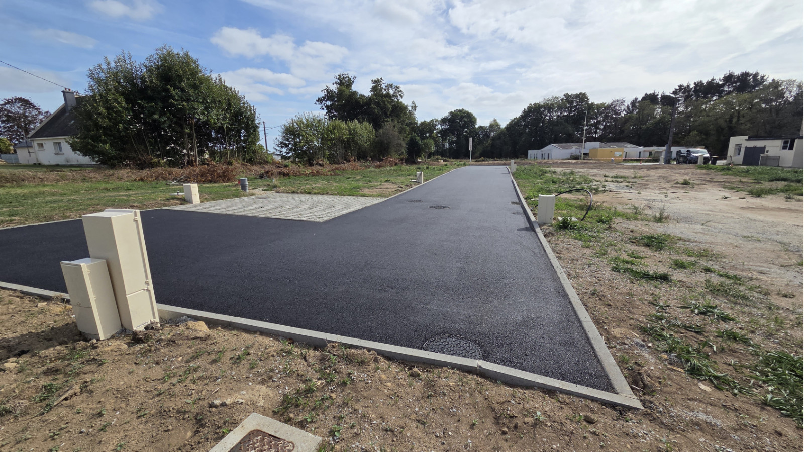 Terrain constructible de 449m2 à Sainte-Anne-d'Auray