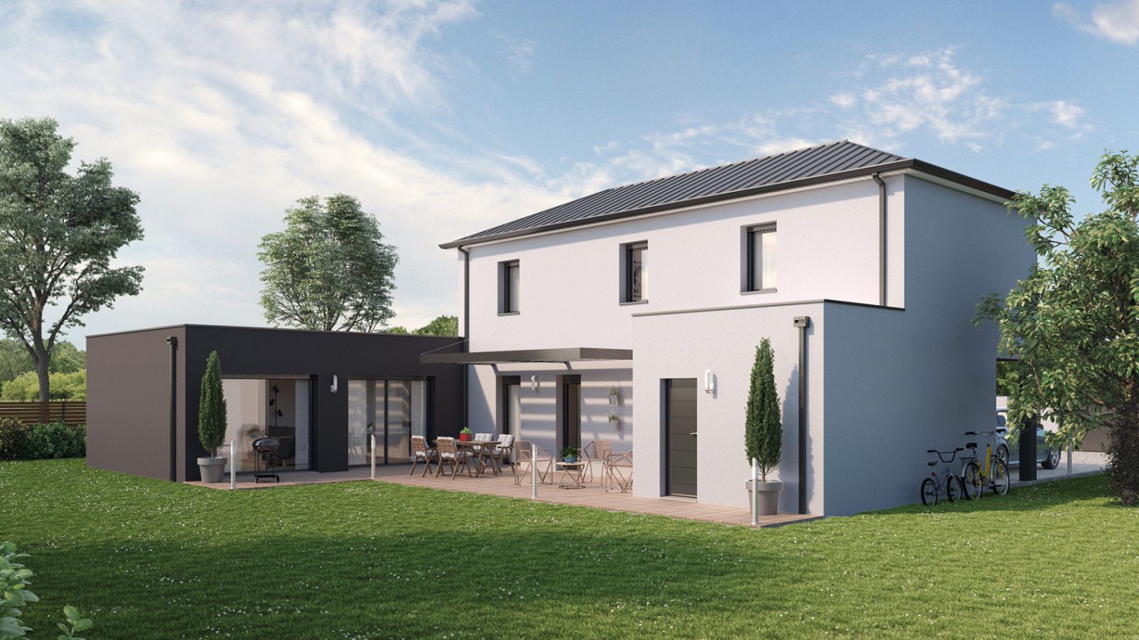Maison neuve à La Trinité-sur-Mer avec 4 chambres sur terrain de 479m2 / image 2