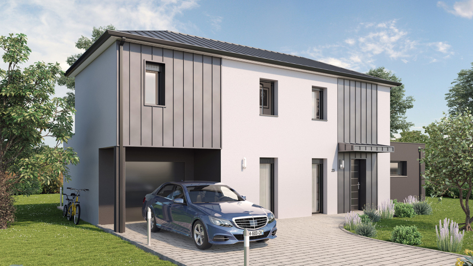 Maison neuve à La Trinité-sur-Mer avec 4 chambres sur terrain de 479m2 / image 3