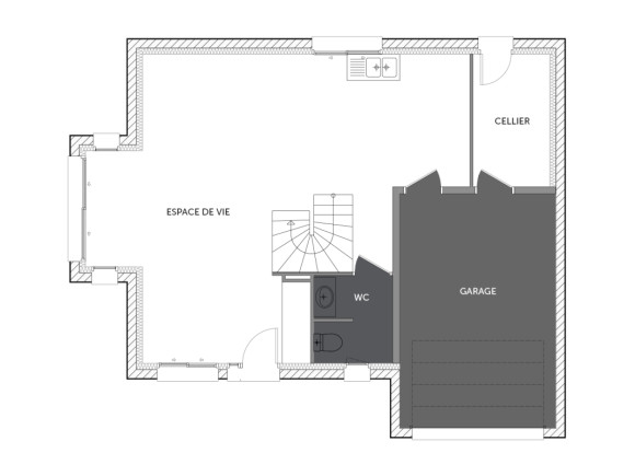 Plan (maison 256)