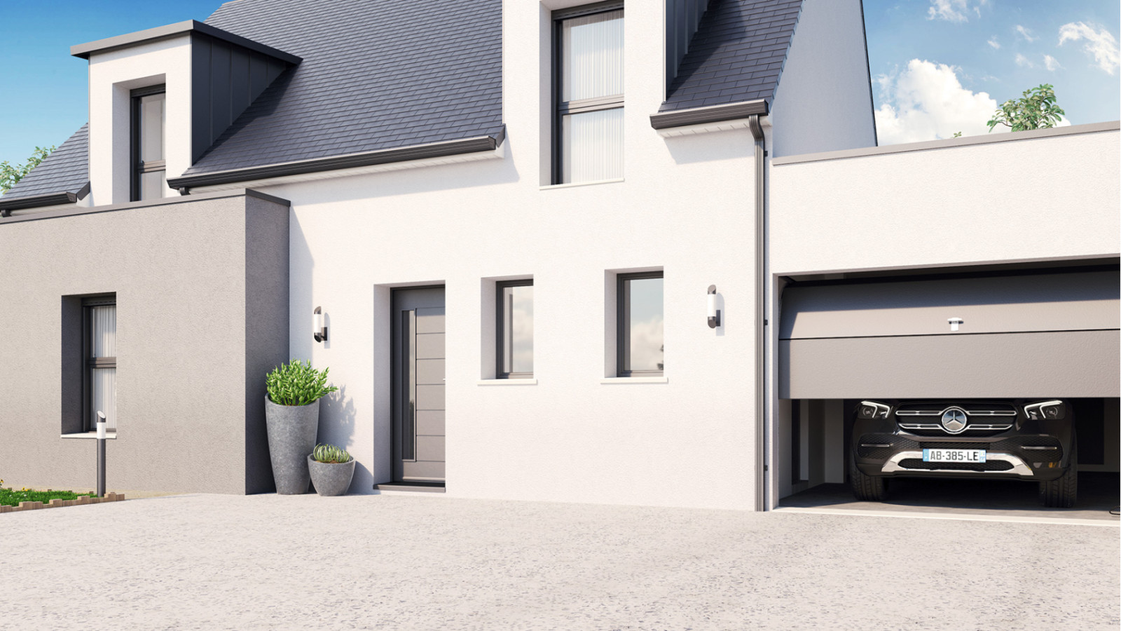 Maison neuve à Plumelec avec 5 chambres sur terrain de 532m2 / image 5