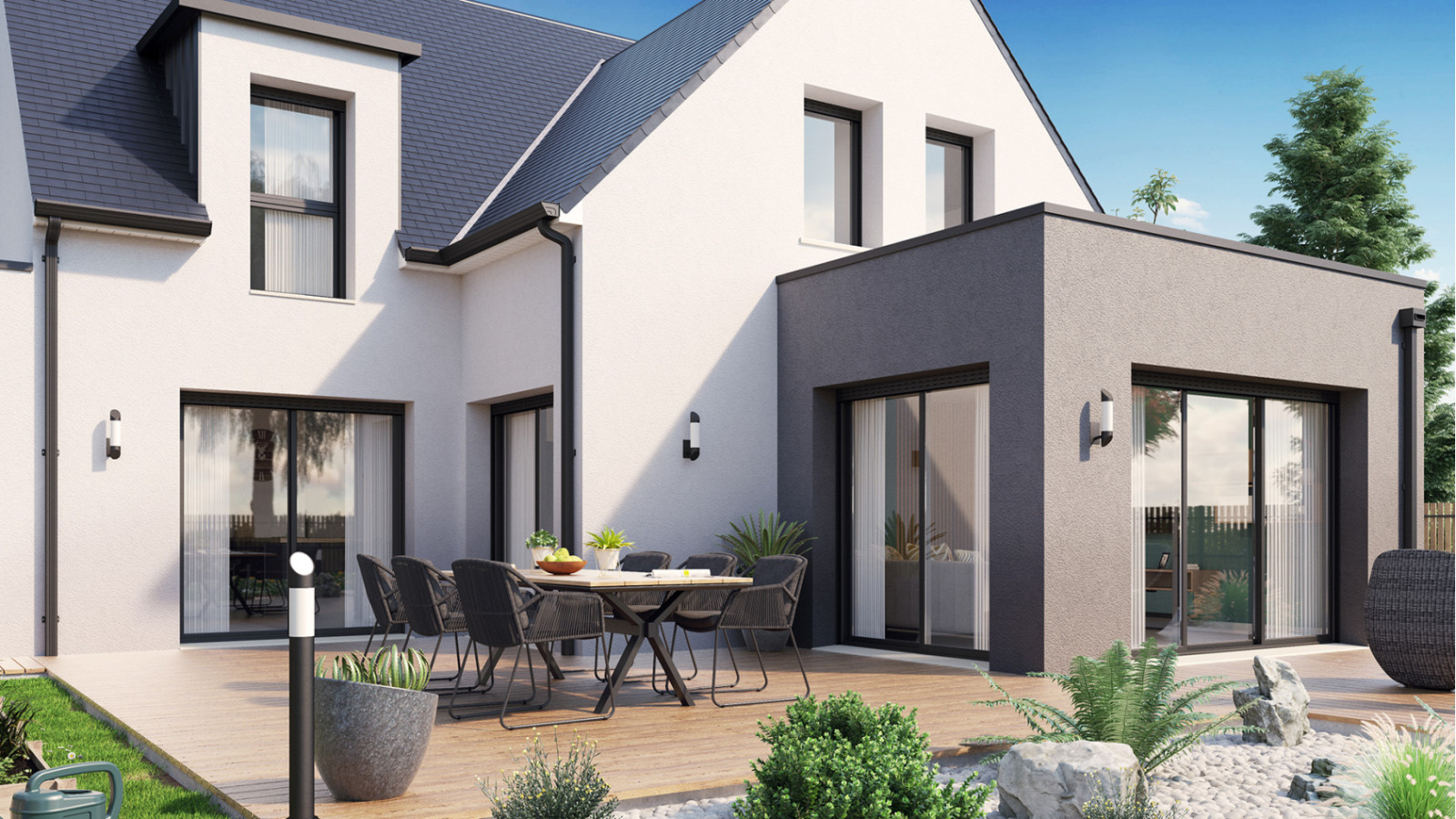 Maison neuve à Plumelec avec 5 chambres sur terrain de 532m2 / image 6