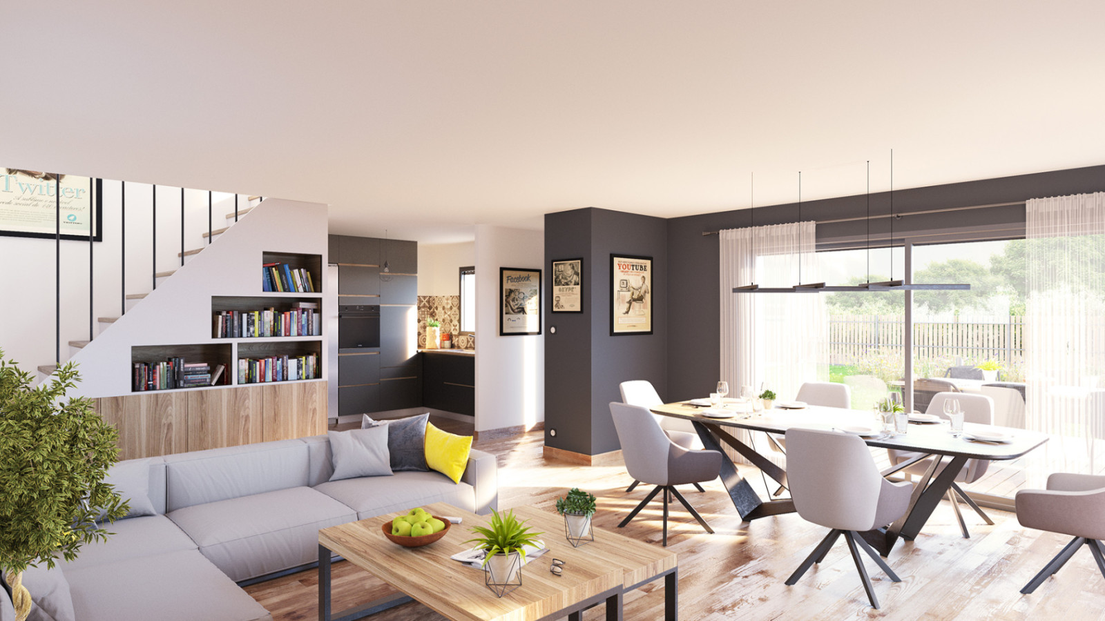 Maison neuve à Le Bignon avec 2 chambres sur terrain de 432m2 / image 6