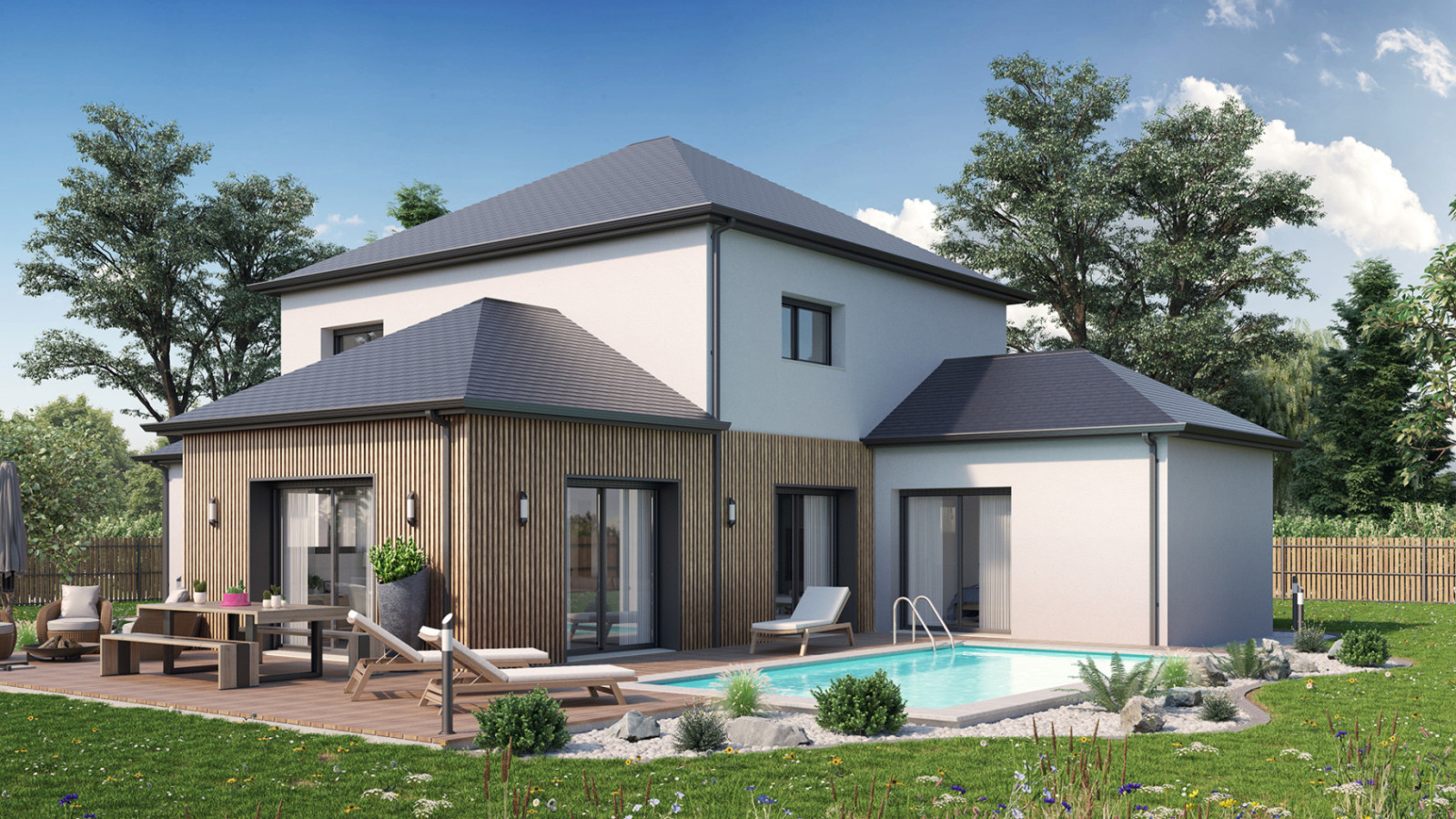 Maison neuve à Bouvron avec 4 chambres sur terrain de 1350m2 / image 2