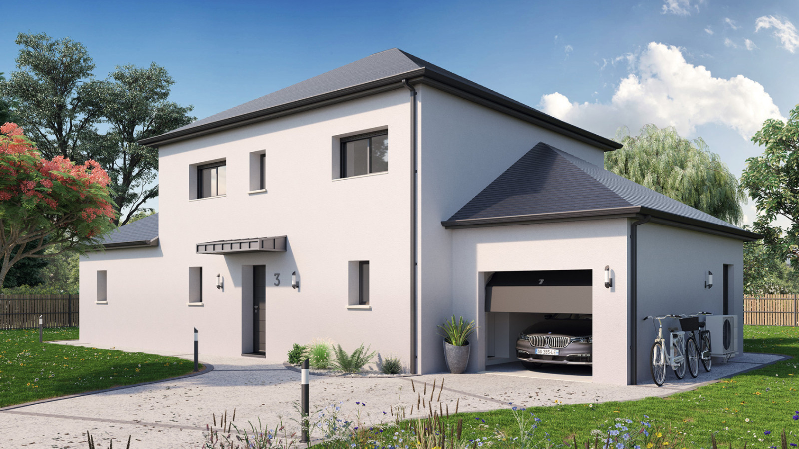 Maison neuve à Bouvron avec 4 chambres sur terrain de 1350m2 / image 3