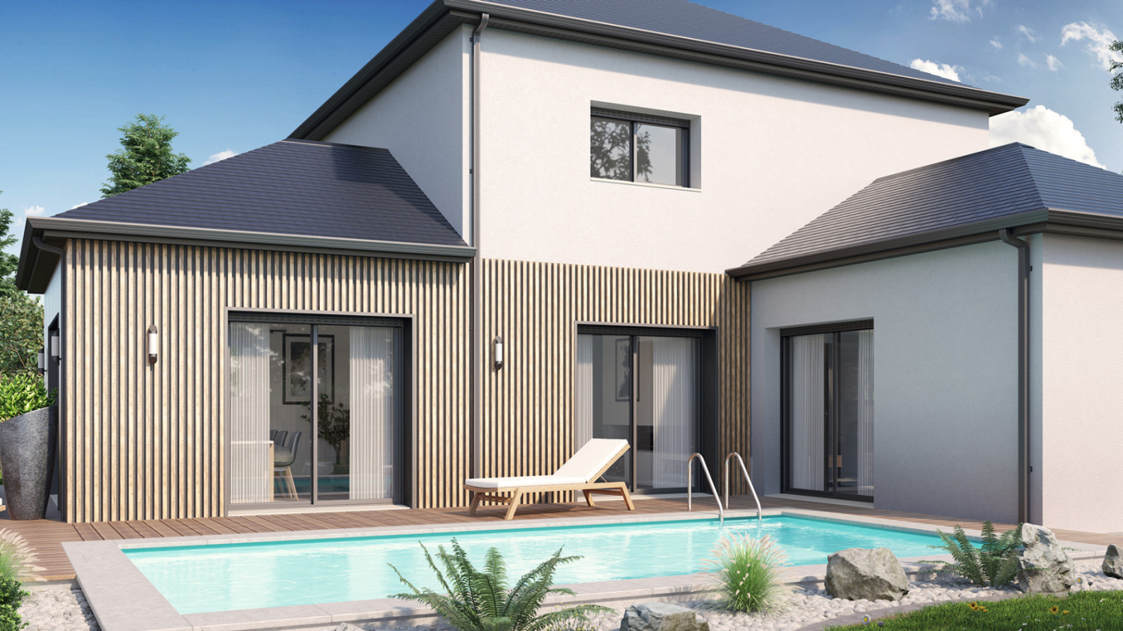 Maison neuve à Bouvron avec 4 chambres sur terrain de 1350m2 / image 4