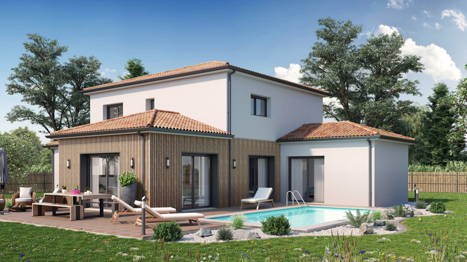 Maison neuve à La Chevrolière avec 4 chambres sur terrain de 420m2 / image 2