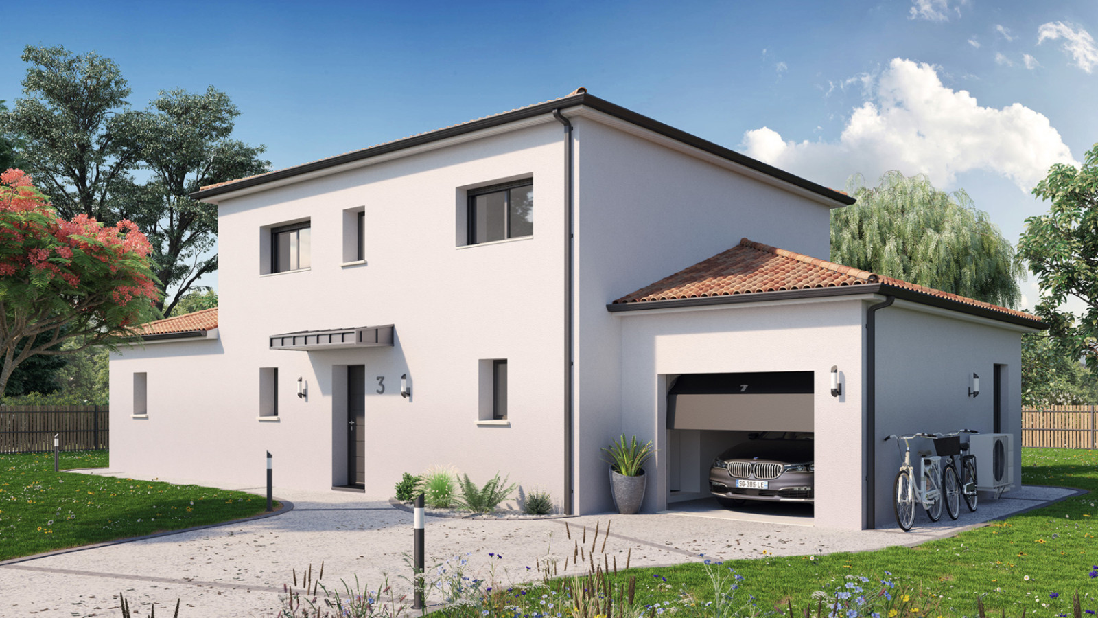 Maison neuve à La Chevrolière avec 4 chambres sur terrain de 420m2 / image 3