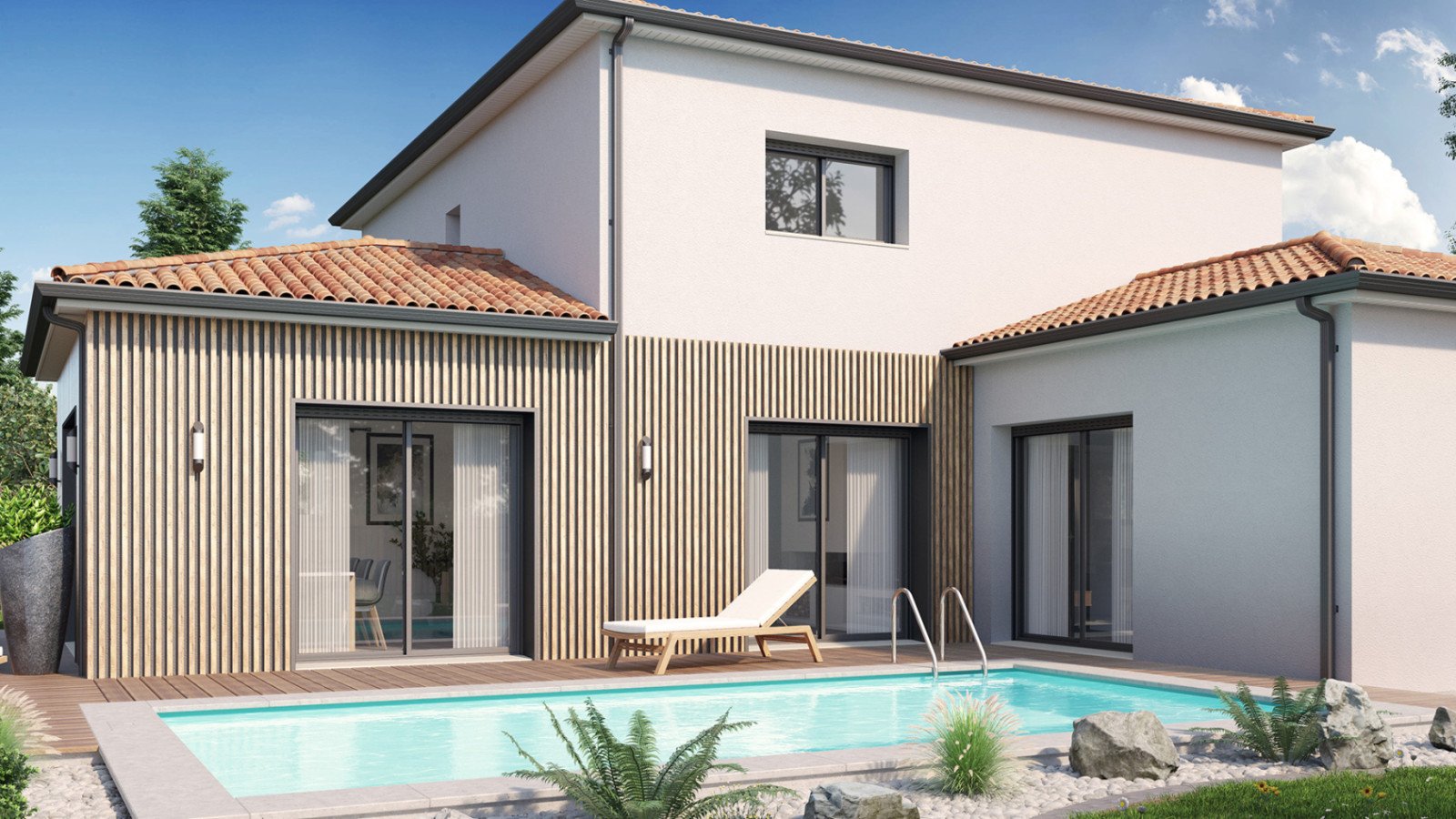 Maison neuve à La Chevrolière avec 4 chambres sur terrain de 420m2 / image 4