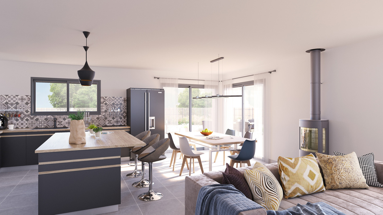 Maison neuve à Le Bignon avec 4 chambres sur terrain de 498m2 / image 6