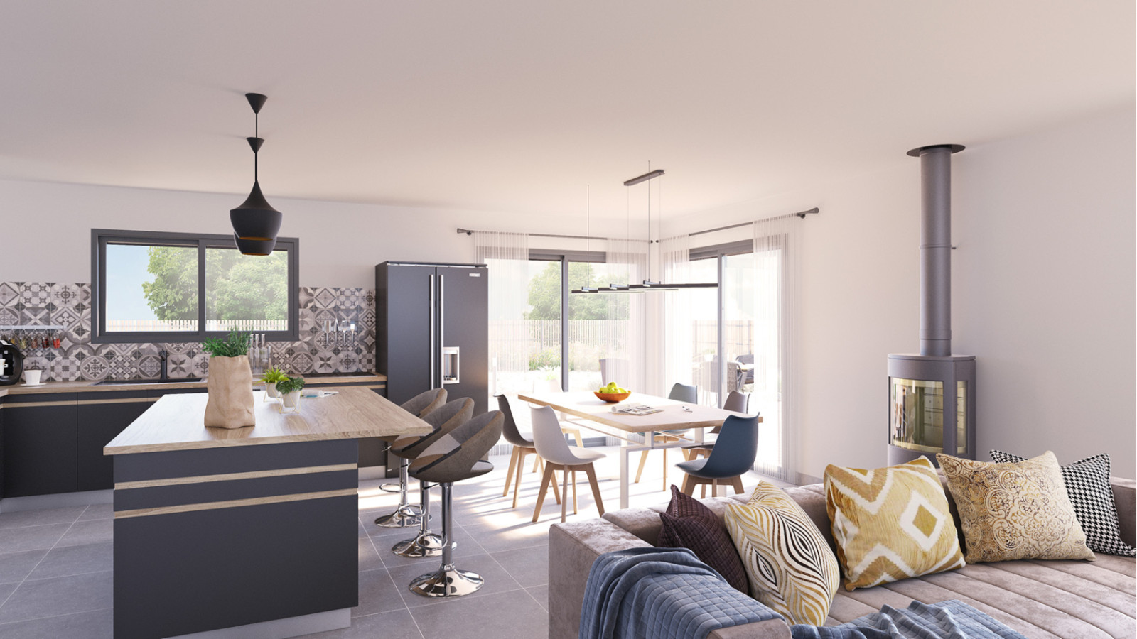 Maison neuve à Noyal-Muzillac avec 4 chambres sur terrain de 268m2 / image 6