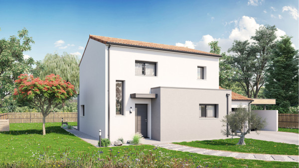 Maison neuve à La Chevrolière avec 3 chambres sur terrain de 469m2 - image 1