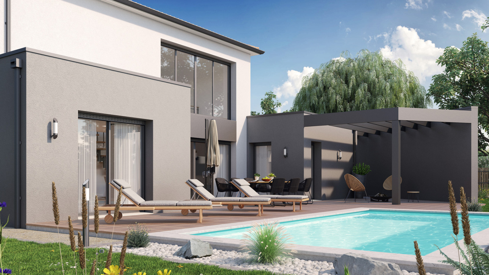 Maison neuve à Le Bignon avec 4 chambres sur terrain de 432m2 / image 4