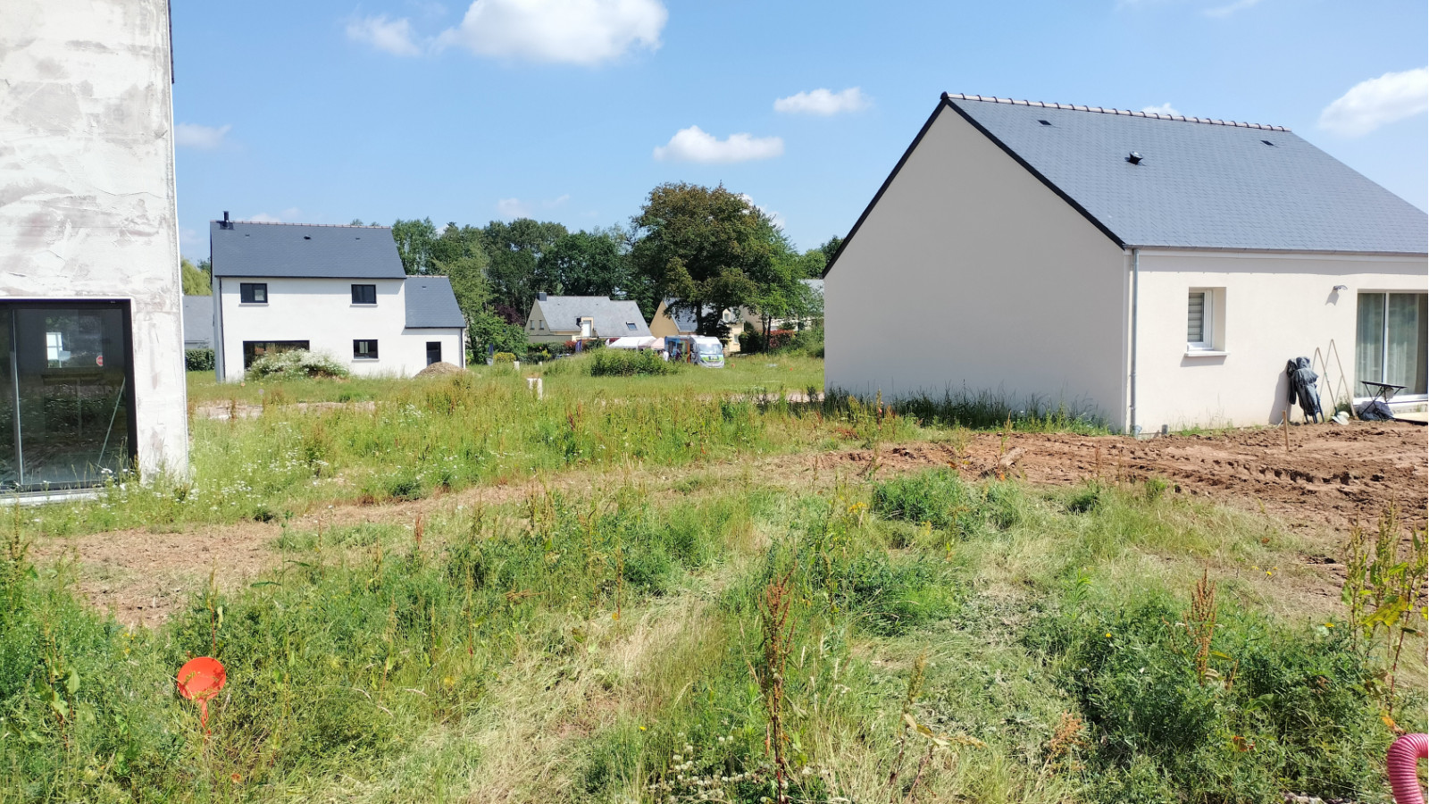Terrain constructible de 373m2 à Saint-Méen-le-Grand